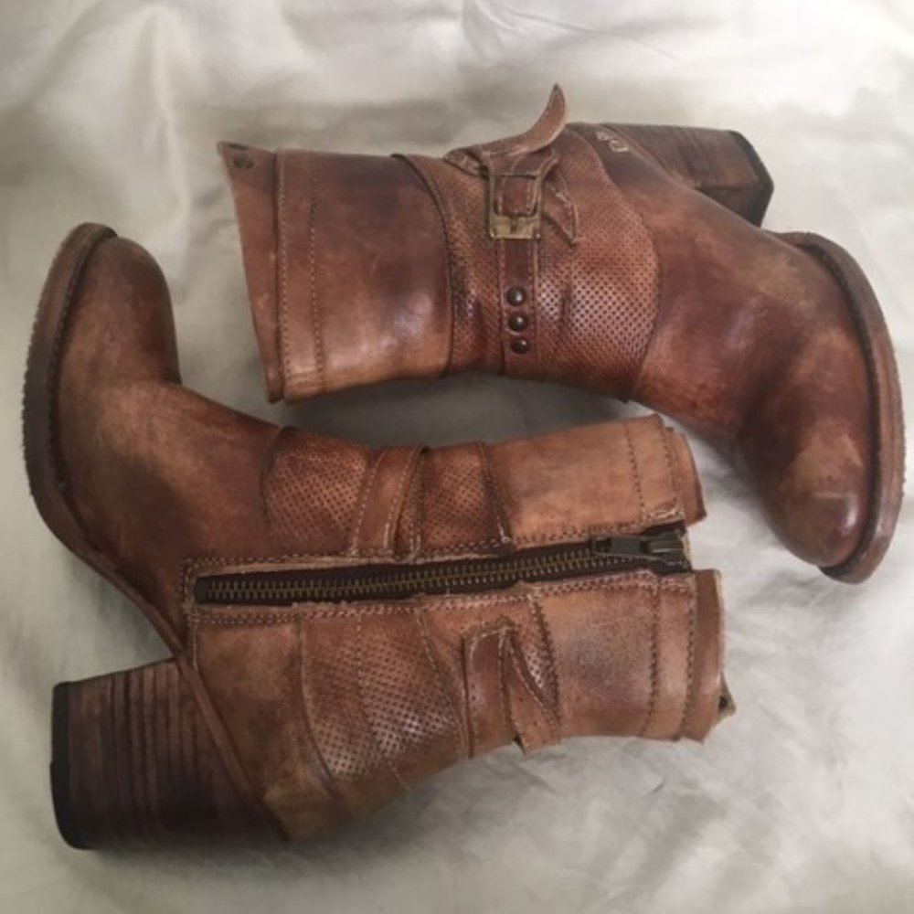 Bed Stu Leather Western Boots- “Rowdy” Size 6.5